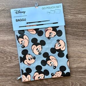 BAGGU X Disney—Mickey Large Go Pouch NWT